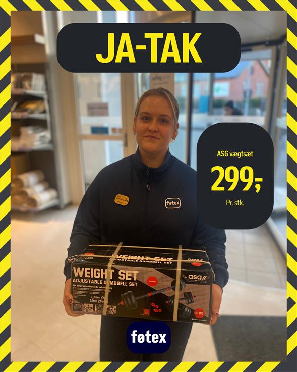 ASG vægtsæt - 20 kg